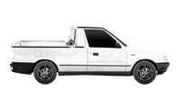Volkswagen Caddy II Pickup (9U7) 1.9 D
