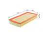 Hava filteri (Filter içlik) BOSCH 987429404 Hava filteri (Filter içlik) BOSCH 987429404