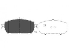 Ön əyləc qəlibləri CTR CKT-114