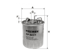 Yanacaq filteri Filtron PP8411