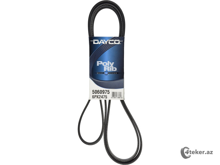 V-yivli kəmər DAYCO 6PK2475