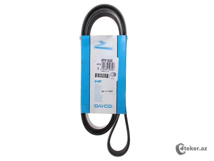 V-yivli Generator kəməri DAYCO 6PK1635