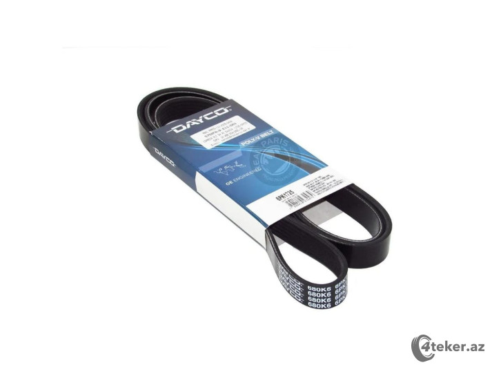 V-yivli Generator kəməri DAYCO 6PK1725