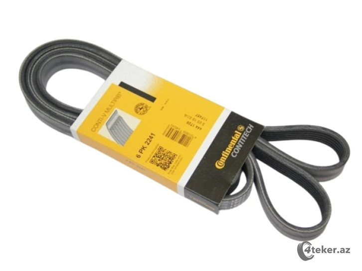 V-yivli generator kəməri CONTITECH 6PK2241