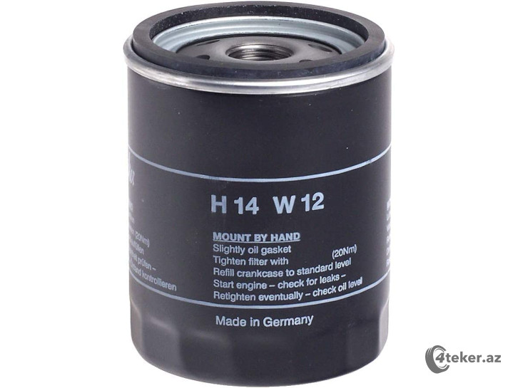 Yağ filteri HENGST H14W12