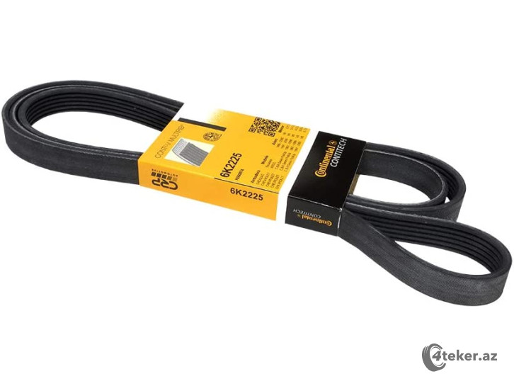 V-yivli generator kəməri CONTITECH 6PK2225