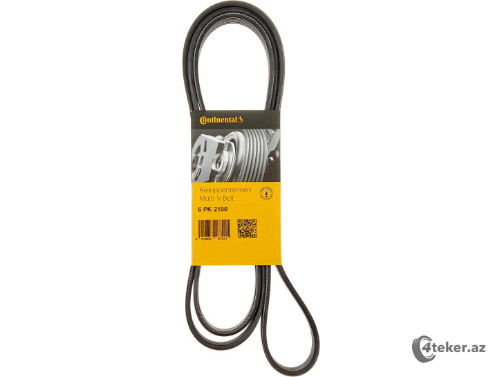 V-yivli generator kəməri CONTITECH 6PK2100