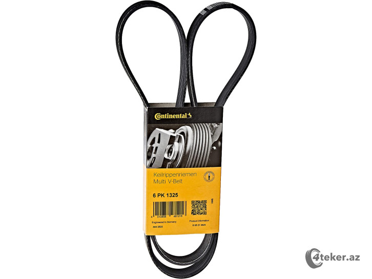 V-yivli generator kəməri CONTITECH 6PK1325