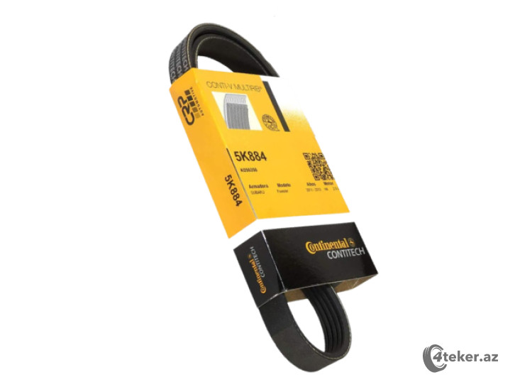 V-yivli generator kəməri CONTITECH 5PK884