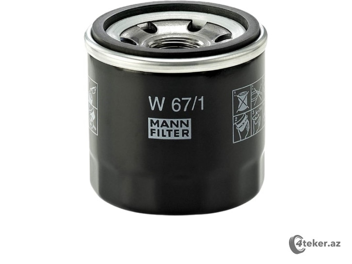 Yağ filteri MANN FILTER W671