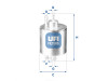 Yanacaq filteri  UFI 3183400