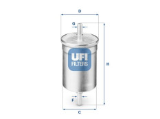 Yanacaq filteri  UFI 3171000