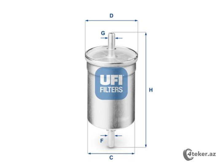 Yanacaq filteri  UFI 3171000