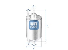 Yanacaq filteri  UFI 3184100