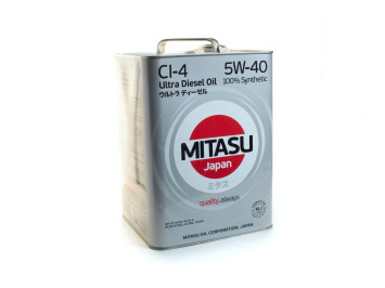 MITASU Ultra Diesel CI-4 5W-40 ACEA A3/B4, E7, 4L