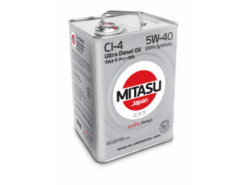 MITASU Ultra Diesel CI-4 5W-40 ACEA A3/B4, E7, 6L
