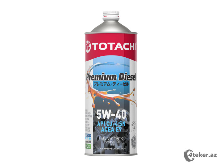 TOTACHI Premium Diesel Fully Synthetic CJ-4/SM 5W-40, 1L