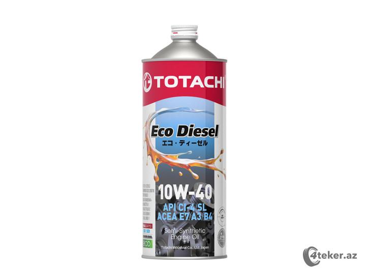 TOTACHI Eco Diesel Semi-Synthetic CI-4/CH-4/SL 10W-40, 1L