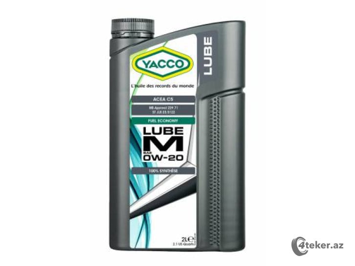YACCO LUBE M 0W-20, 2L