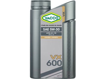 YACCO VX 600 5W-30, 1L