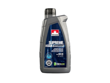 Petro-Canada 0W-20 Supreme Synthetic Hybrid, 5L