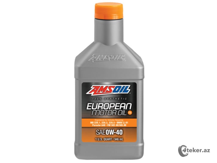 AMSOIL 0W-40 European Classic FS, 0.946L