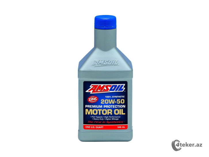 AMSOIL 20W-50 Premium Protection High Zinc, 0.946L