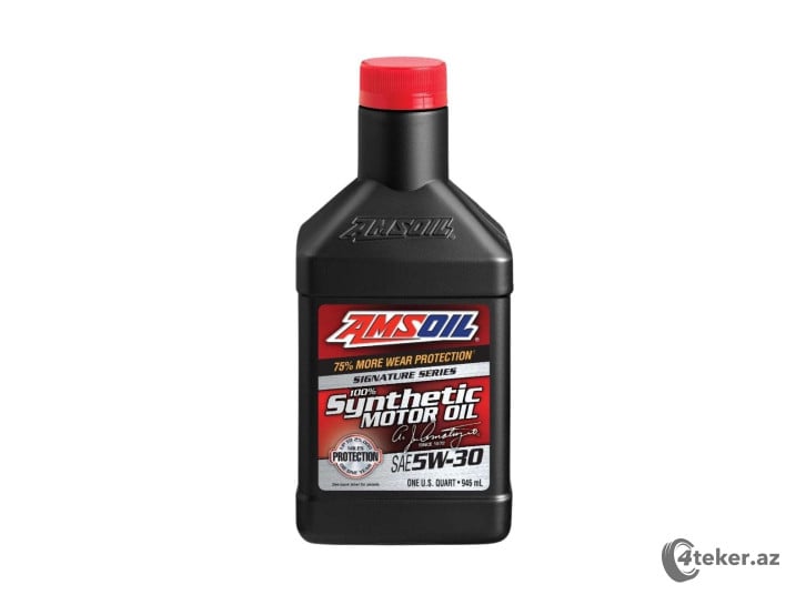 AMSOIL 5W-30 Full Synthetic High Mileage Oil, 0.946L