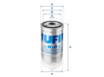 Yanacaq filteri  UFI 24H2O07