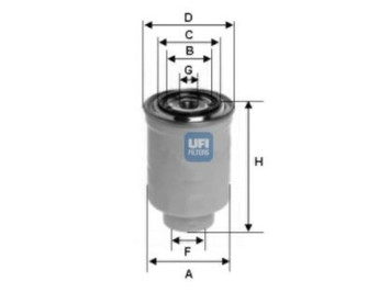 Yanacaq filteri  UFI 2436600