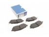 Arxa əyləc qəlibi BOSCH 0986494778
