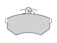 Ön əyləc qəlibi Valeo 670017