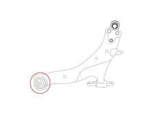 Ön Vtulka HYUNDAI 54584H5000