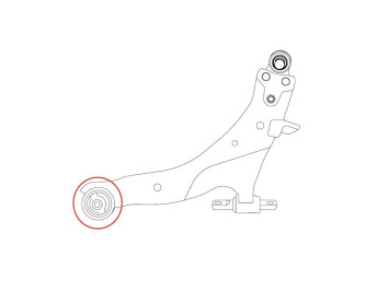 Ön Vtulka HYUNDAI 54584H5000