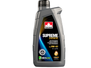 Petro-Canada Supreme Synthetic 5W-40, 1L