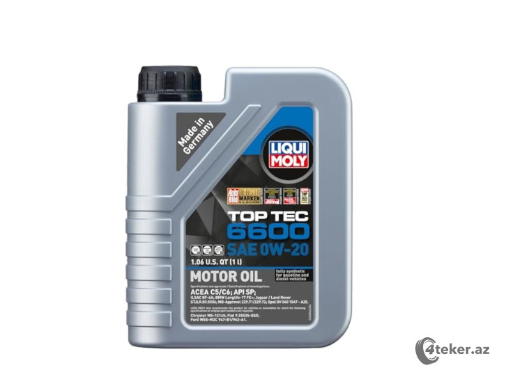 LiQUI MOLY Top Tec 6600 0W-20, 1L