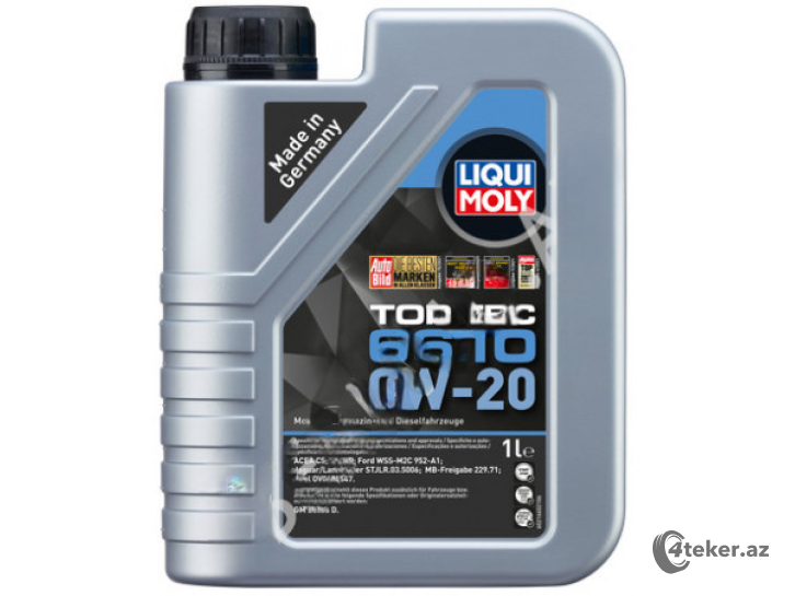 LiQUI MOLY Top Tec 6610 0W-20, 1L