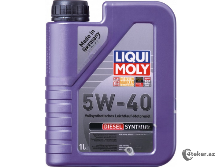 LIQUI MOLY Diesel Synthoil  5W-40, 1L