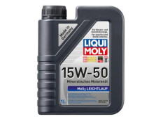 LIQUI MOLY MoS2 Leichtlauf Super Motoroil 15W-50, 1L