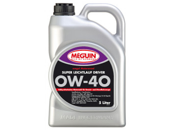 Meguin MOTORENOEL SUPER LEİCHTLAUF DRİVER SAE 0W-40, 5L