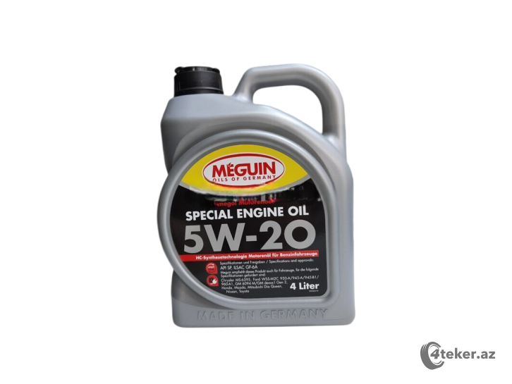 Meguin SAE Special Engine Oil 5W-20, 4L