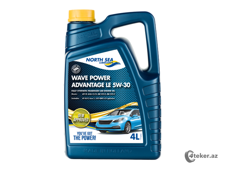 NSL Wave Power Advantage LE 5W-30, 4L