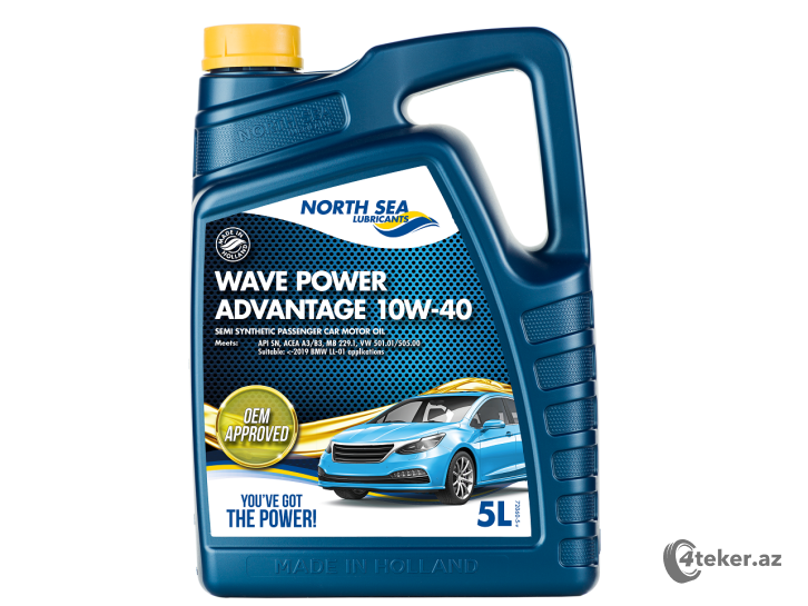 NSL Wave Power Advantage 10W40, 5L