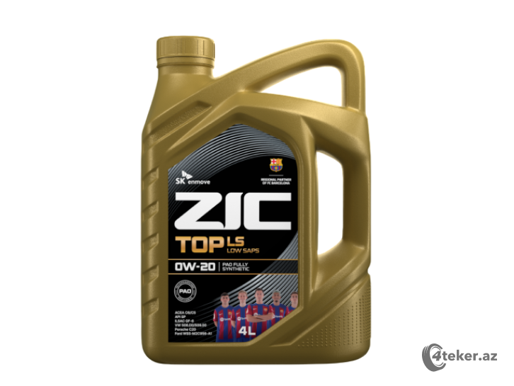 ZIC TOP LS 0W20, 4L