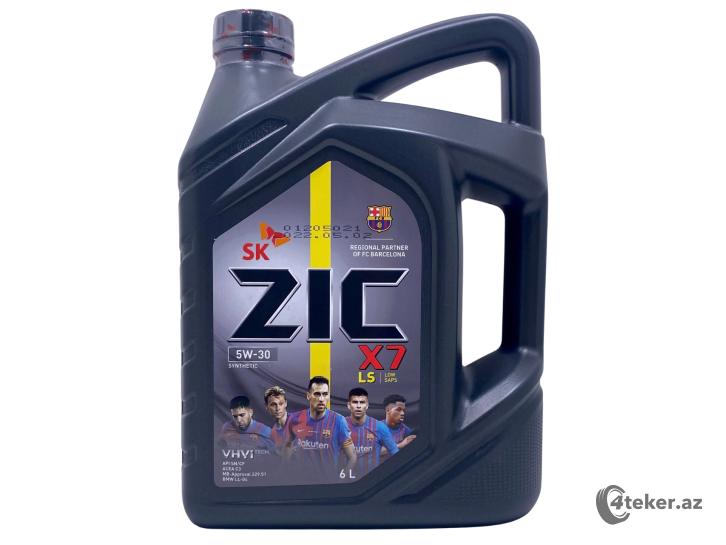 ZIC X7 LS 5w30, 6L
