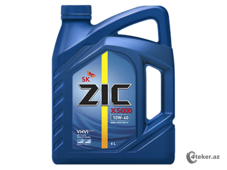 ZIC X5000 10w40, 6L