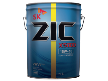 ZIC X5000 15w40, 20L