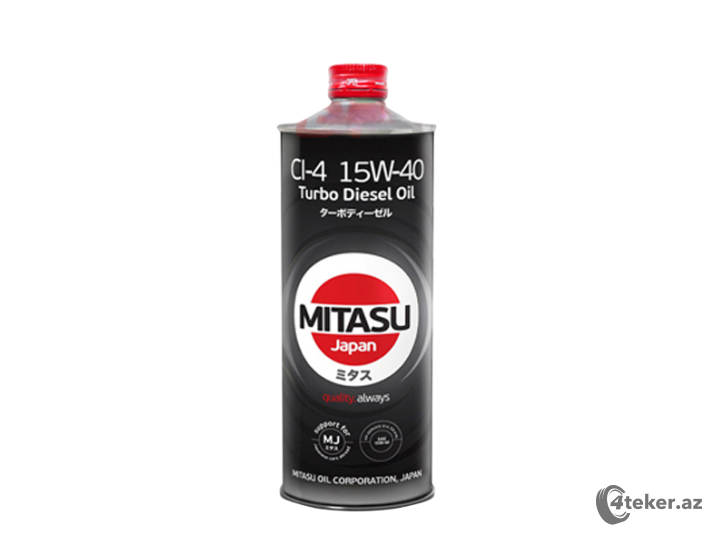 MITASU Turbo Diesel CI-4 15W-40 Mercedes MB-228.3, 1L