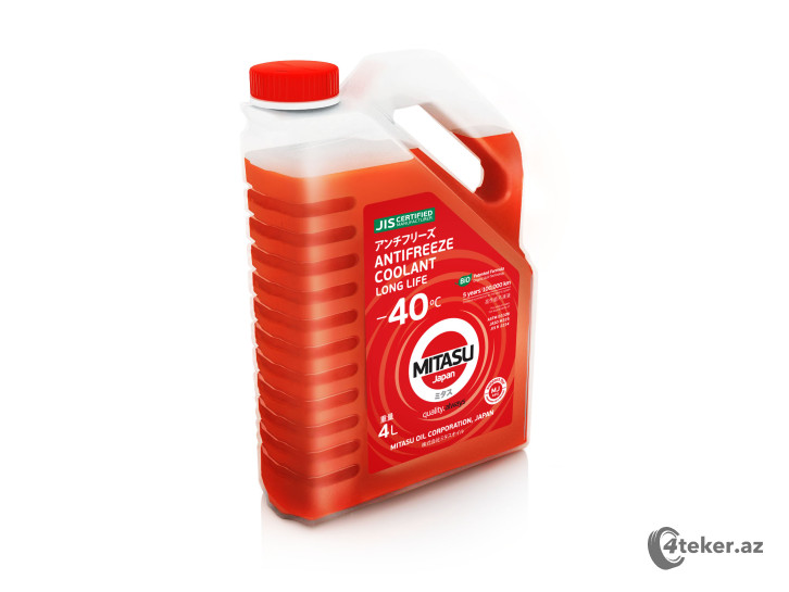 Antifriz Mitasu Red LLC Coolant -40C, 4L