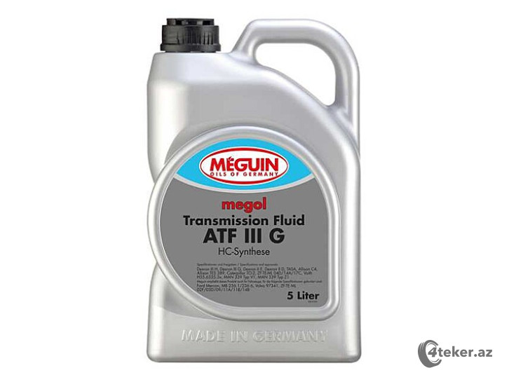 Meguin MEGOL TRANSMİSSİON-FLUİD ATF III G, 5L